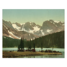 Load image into Gallery viewer, Digitally Restored and Enhanced 1901 Heart of the Rockies Print - Colorado Railroad Travel - Western Mountain Tourism Promotion - Archival Print
