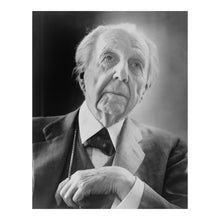 Cargar imagen en el visor de la galería, Digitally Restored and Enhanced 1954 Frank Lloyd Wright Print - Architect Portrait Organic Architecture Pioneer - Mid-Century Master - Archival Print
