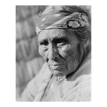 Load image into Gallery viewer, Digitally Restored and Enhanced 1923 Old Klamath Woman Portrait Print - Indigenous Oregon Elder Pacific Northwest - Tribal Heritage - Archival Print
