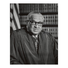 Load image into Gallery viewer, Digitally Restored and Enhanced 1976 Thurgood Marshall Print - Supreme Court Justice Portrait - Civil Rights Pioneer Legal History - Archival Print
