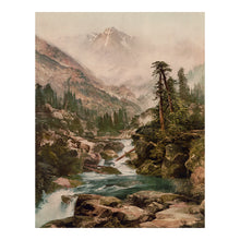 Cargar imagen en el visor de la galería, Digitally Restored and Enhanced 1898 Mount of the Holy Cross Print - Colorado Sawatch Range Rocky Mountain Landscape - Sacred Peak - Archival Print
