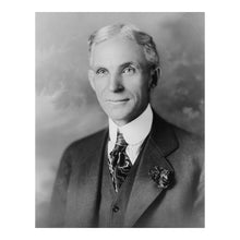 Load image into Gallery viewer, 1919 Henry Ford Print - Portrait Automotive Pioneer - Model T American Industry Manufacturing - Archival Print

