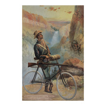 Load image into Gallery viewer, Digitally Restored and Enhanced 1897 Yellowstone Print - Golden Gate Sunset - National Park Western Landscape Victorian Era - Archival Print
