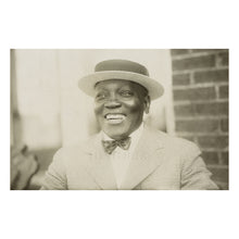 Load image into Gallery viewer, 1909 Jack Johnson Print - Heavyweight Boxing Champion Portrait - Golden Smile Boxing Pioneer - Archival Print
