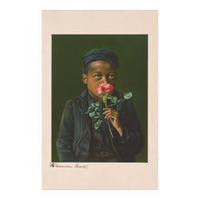 Cargar imagen en el visor de la galería, Digitally Restored and Enhanced 1895 American Beauty Print - Victorian Rose Portrait - Gilded Age Decorative Art - Archival Print
