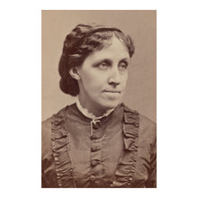Load image into Gallery viewer, Digitally Restored and Enhanced 1870 Louisa May Alcott Print - Little Women Author Portrait - Boston Literary Victorian - Archival Print
