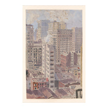 Cargar imagen en el visor de la galería, Digitally Restored and Enhanced 1901 New York Skyscrapers Print - City Skyline Urban Architecture - Early Manhattan Cityscape - Archival Print
