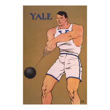 Load image into Gallery viewer, 1908 Yale Hammer Thrower Print - Progressive Era Collegiate Athletics Track and Field - Archival Print
