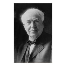 Cargar imagen en el visor de la galería, Digitally Restored and Enhanced 1900 Thomas Edison Print - Inventor Portrait Menlo Park - Gilded Age American Industry Innovation - Archival Print
