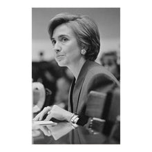 Load image into Gallery viewer, Digitally Restored and Enhanced 1993 Hillary Clinton Print - First Lady Health Care Reform Congressional Testimony - Historic Moment - Archival Print
