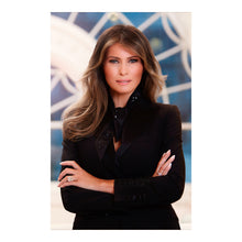 Load image into Gallery viewer, 2017 Melania Trump Print - First Lady Official White House Portrait - Contemporary Political Era - Archival Print
