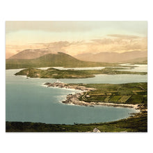 Cargar imagen en el visor de la galería, Digitally Restored and Enhanced 1890 Valentia County Kerry Ireland Print - Photochrom Atlantic Coast Transatlantic Telegraph Cable - Victorian Era - Archival Print
