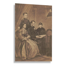 Cargar imagen en el visor de la galería, Digitally Restored and Enhanced 1865 Abraham Lincoln Family Portrait Photo - Civil War President - American Political History Photography - Gallery-Quality Print
