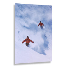 Load image into Gallery viewer, Digitally Restored and Enhanced 1956 Zermatt Switzerland Skiing Print - Swiss Alps Matterhorn Winter Sports - Golden Age Alpine - Archival Print
