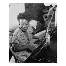 Cargar imagen en el visor de la galería, Digitally Restored and Enhanced 1946 Mary Lou Williams Print - Jazz Pianist Composer Arranger Portrait - New York Bebop Era - Archival Print
