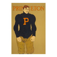 Cargar imagen en el visor de la galería, Digitally Restored and Enhanced 1907 Princeton Football Poster - Collegiate Athletics - Progressive Era Ivy League Sports - Archival Print
