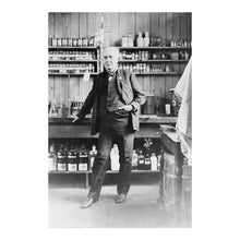 Load image into Gallery viewer, Digitally Restored and Enhanced 1911 Thomas Edison Print - Workshop Laboratory Portrait - Inventor Menlo Park American Innovation - Archival Print
