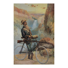 Load image into Gallery viewer, Digitally Restored and Enhanced 1897 Yellowstone Print - Golden Gate Sunset - National Park Western Landscape Victorian Era - Archival Print
