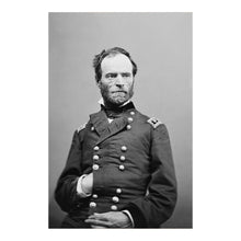 Load image into Gallery viewer, Digitally Restored and Enhanced 1860 William T. Sherman Print - Civil War General Union Army Commander - March to the Sea - Archival Print
