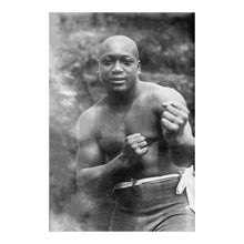 Load image into Gallery viewer, Digitally Restored and Enhanced 1900 Jack Johnson Print - Early Career Boxing Portrait - Galveston Champion Pre-Title Era - Archival Print
