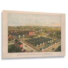 Load image into Gallery viewer, Digitally Restored and Enhanced 1864 Douglas Stanton Hospitals Washington DC Print - Magnus Civil War Union Medical Camp - Union - Archival Print
