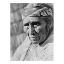 Load image into Gallery viewer, Digitally Restored and Enhanced 1923 Old Klamath Woman Portrait Print - Indigenous Oregon Elder Pacific Northwest - Tribal Heritage - Archival Print
