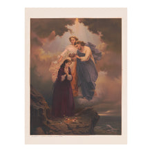 Cargar imagen en el visor de la galería, Digitally Restored and Enhanced 1871 The Faithful Crowned Print - Victorian Religious Allegorical - Heaven Angels Christ Philadelphia - Archival Print
