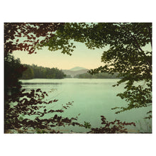 Load image into Gallery viewer, Digitally Restored and Enhanced 1902 Upper Loon Lake Print - Adirondack Mountains New York - Wilderness Conservation Landscape - Archival Print
