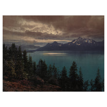 Load image into Gallery viewer, Digitally Restored and Enhanced 1900 Teton Range Yellowstone Print - Wyoming Rocky Mountains Grand Teton Landscape - Pre-Park Era - Archival Print
