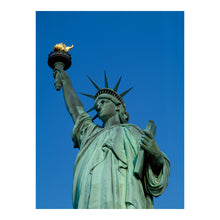 Load image into Gallery viewer, Digitally Restored and Enhanced 1980 Statue of Liberty Photo - New York Harbor Carol Highsmith - American Landmark Heritage - Archival Print
