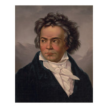 Load image into Gallery viewer, Digitally Restored and Enhanced 1870 Ludwig Van Beethoven Portrait Print - L Prang Classical Composer Music History - Gilded Age - Archival Print
