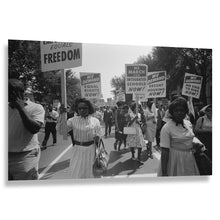 Load image into Gallery viewer, Digitally Restored and Enhanced 1963 March on Washington Print - Civil Rights Movement DC King Era Photograph - Jobs and Freedom - Archival Print
