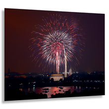 Load image into Gallery viewer, Digitally Restored and Enhanced 2008 July 4th Fireworks Washington DC Print - National Mall Capitol Independence Day - Patriotic Celebration - Archival Print
