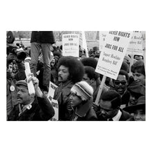 Load image into Gallery viewer, Digitally Restored and Enhanced 1975 Jesse Jackson Jobs March Print - Washington DC White House Civil Rights Demonstration - Economic Justice - Archival Print
