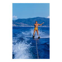 Cargar imagen en el visor de la galería, Digitally Restored and Enhanced 1954 Acapulco Water Skiing Print - Mexico Pacific Coast Resort Golden Age Travel - Mid Century Glamour - Archival Print
