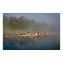 Load image into Gallery viewer, Digitally Restored and Enhanced 1967 St Pauls School Rowing Print - Concord New Hampshire Prep School Regatta - Boarding School Era - Archival Print
