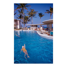 Load image into Gallery viewer, Digitally Restored and Enhanced 1954 La Coquille Club Florida Print - Palm Beach Resort Society Mid Century - Winter Season Glamour - Archival Print
