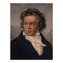 Load image into Gallery viewer, Digitally Restored and Enhanced 1870 Ludwig Van Beethoven Portrait Print - L Prang Classical Composer Music History - Gilded Age - Archival Print
