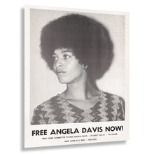 Load image into Gallery viewer, Digitally Restored and Enhanced 1971 Free Angela Davis Poster Print - Civil Rights Protest Art Political Graphics - Movement Era - Archival Print
