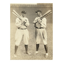 Load image into Gallery viewer, Digitally Restored and Enhanced 1913 Ty Cobb Joe Jackson Print - Deadball Era Baseball Legends Detroit Cleveland - Batting Greats - Archival Print
