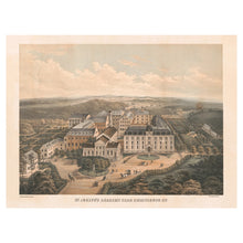 Cargar imagen en el visor de la galería, Digitally Restored and Enhanced 1870 St Josephs Academy Emmitsburg Print - Hoen Elizabeth Ann Seton Maryland Catholic - Reconstruction - Archival Print
