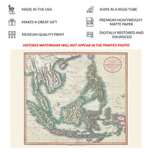 Cargar imagen en el visor de la galería, Digitally Restored and Enhanced 1801 Cary Map of East Indies Print - London Atlas Southeast Asia Sumatra Java Philippines Spice - Georgian Era - Archival Print
