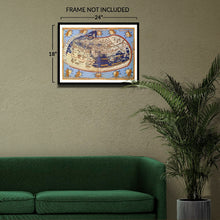 Load image into Gallery viewer, Digitally Restored and Enhanced 1482 Ancient World Map - Renaissance Cartography - Fifteenth Century Old World Geography - Museum-Quality Print
