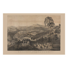 Cargar imagen en el visor de la galería, Digitally Restored and Enhanced 1852 Ancient Jerusalem Print - Duval Temple Mount Second Temple Biblical Holy Land View - Antebellum - Archival Print
