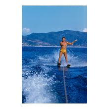Cargar imagen en el visor de la galería, Digitally Restored and Enhanced 1954 Acapulco Water Skiing Print - Mexico Pacific Coast Resort Golden Age Travel - Mid Century Glamour - Archival Print
