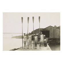 Load image into Gallery viewer, Digitally Restored and Enhanced 1913 Penn Crew Team Print - Ivy League Rowing Poughkeepsie Regatta Collegiate - Hudson River Heritage - Archival Print
