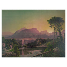 Load image into Gallery viewer, Digitally Restored and Enhanced 1880 Sunrise in the Alleghenies Print - Appalachian Mountains Dawn Gilded Age Landscape - Victorian Era - Archival Print
