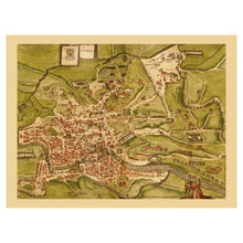 Cargar imagen en el visor de la galería, Digitally Restored and Enhanced 1570 Ligorio Map of Ancient Rome Print - Renaissance Imperial City Seven Hills Vatican Antiquarian - Italian Era - Archival Print
