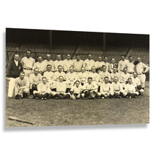 Cargar imagen en el visor de la galería, Digitally Restored and Enhanced 1926 New York Yankees Team Print - Babe Ruth Lou Gehrig Golden Age Baseball - Dynasty Foundation - Archival Print
