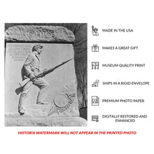 Cargar imagen en el visor de la galería, Digitally Restored and Enhanced 1936 Vicksburg Mississippi Civil War Monument Photo - Confederate Battlefield Memorial - American History Photography - Archival Print
